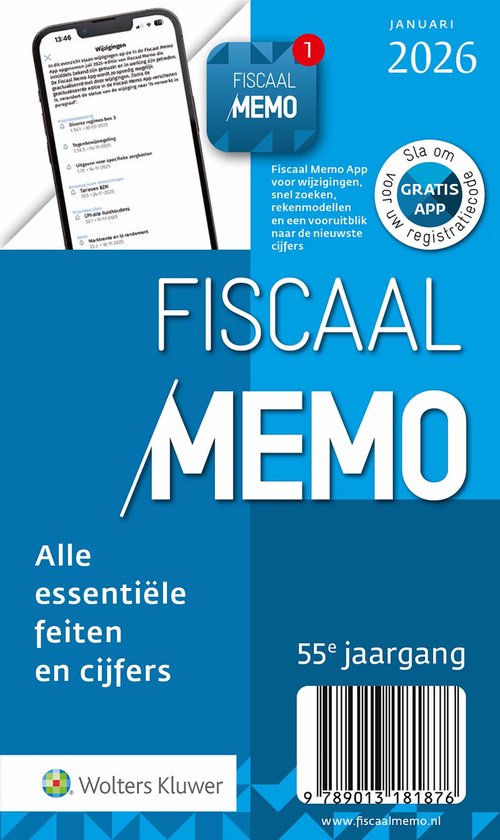 Fiscaal Memo januari 2026 - cover