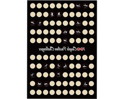 Scratch Poster Valentijnsdag Cadeau - 100 Posities Uitdaging - Romantisch Cadeau voor Koppels - Liefdescadeau voor Haar en Hem