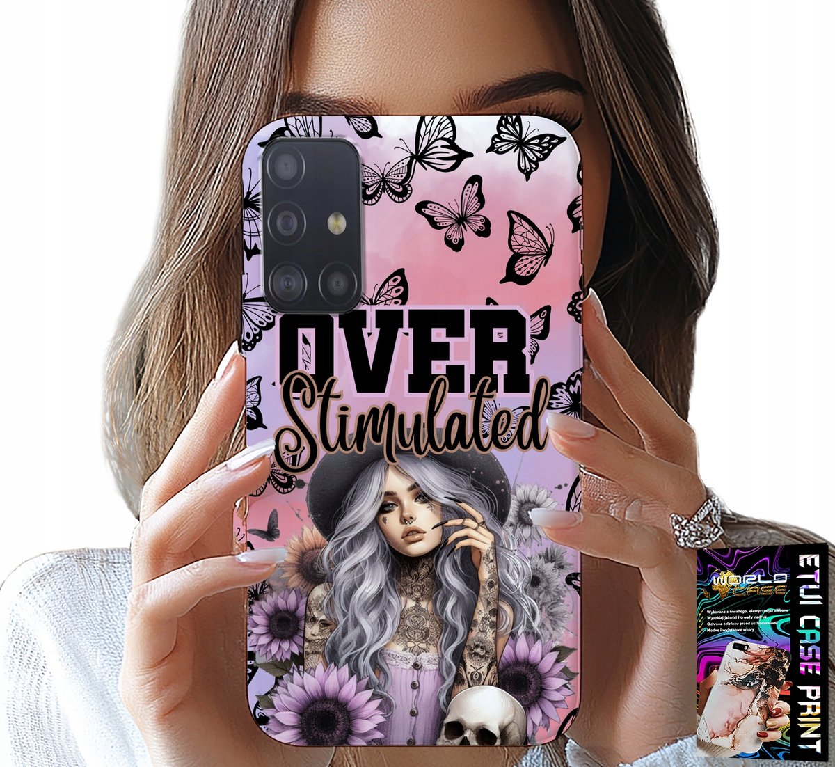 HOESJE VOOR SAMSUNG GALAXY A51 - OVERSTIMULEREND, TIENERPATRONEN, HOESJE