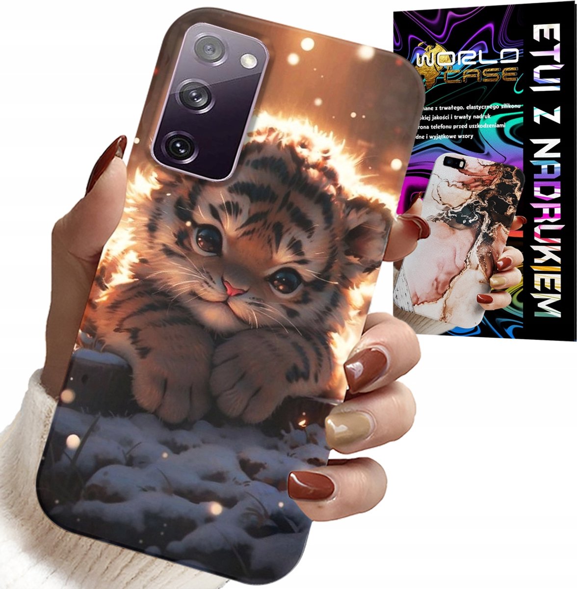 HOESJE VOOR SAMSUNG GALAXY S20 LITE - MET EEN LEUKE TIJGERPRINT