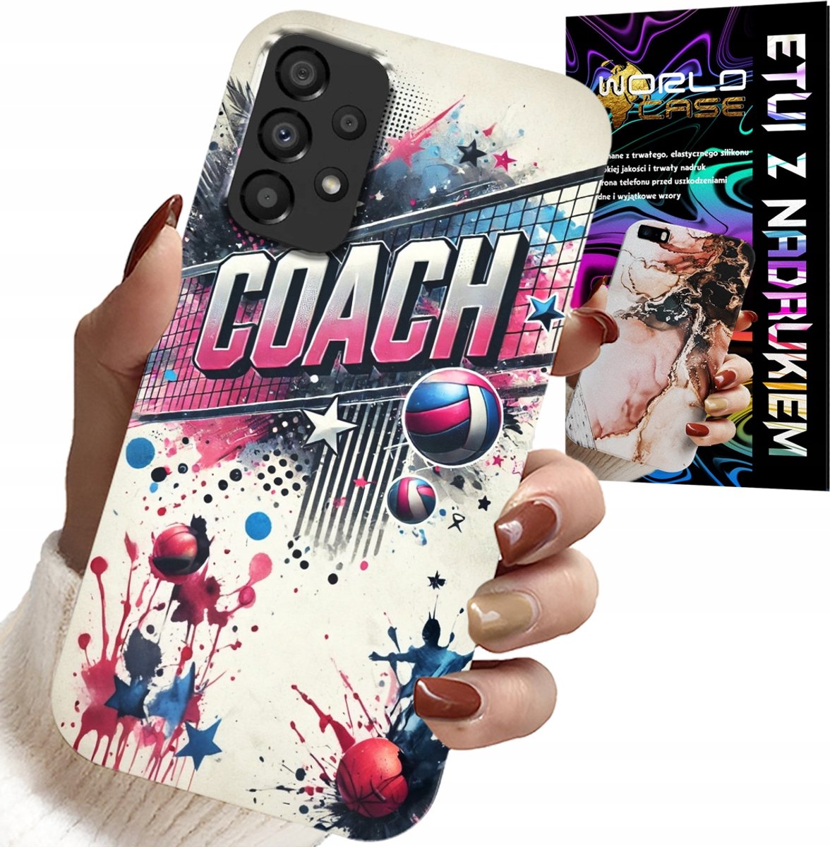 HOESJE VOOR SAMSUNG A52 / A52S - RETINA COACH MESH COVER, ACHTERKANT