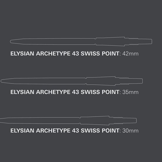 Target Swiss Points Elysian Archetype 43 Silver 35 Millimeter van Target — afbeelding 4