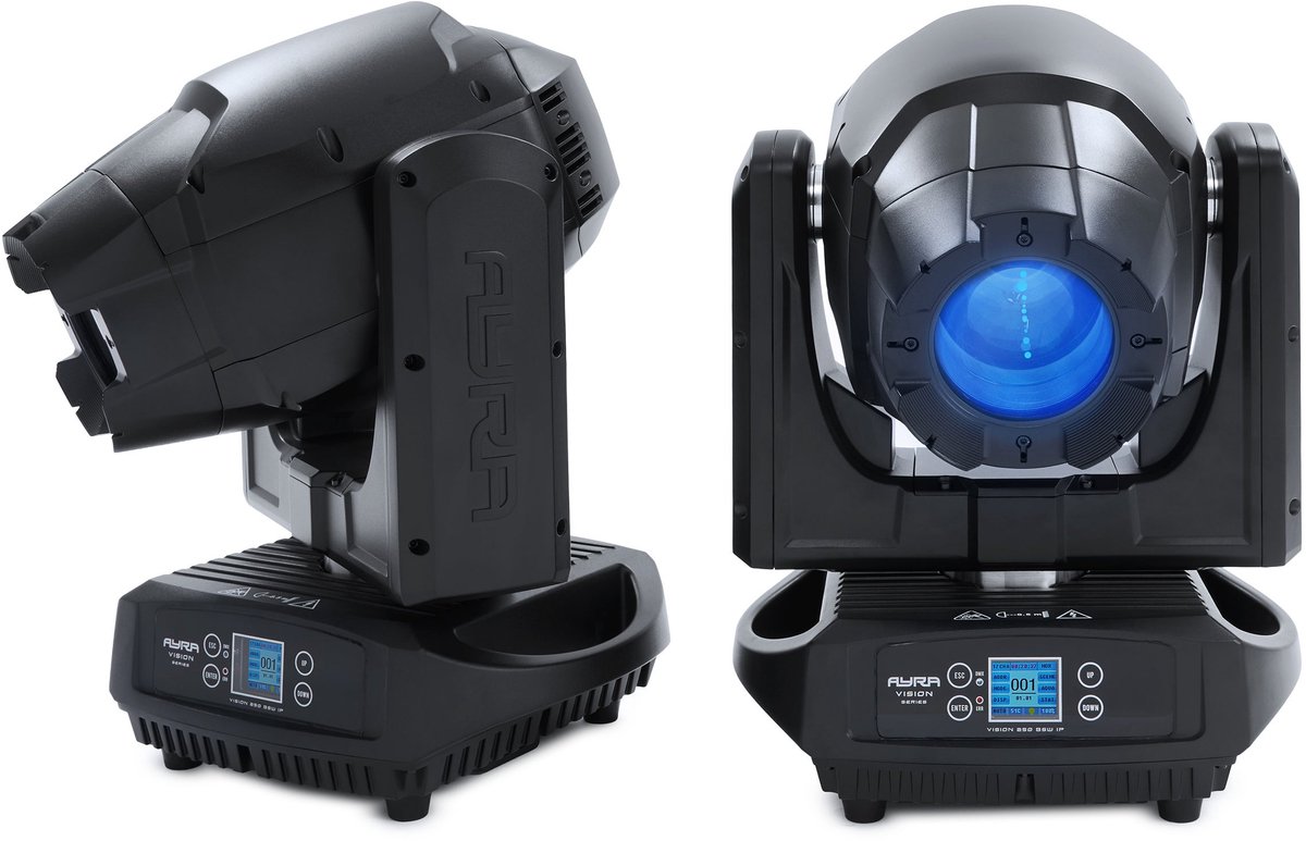 Ayra Vision 250BSW IP movinghead twee in een flightcase