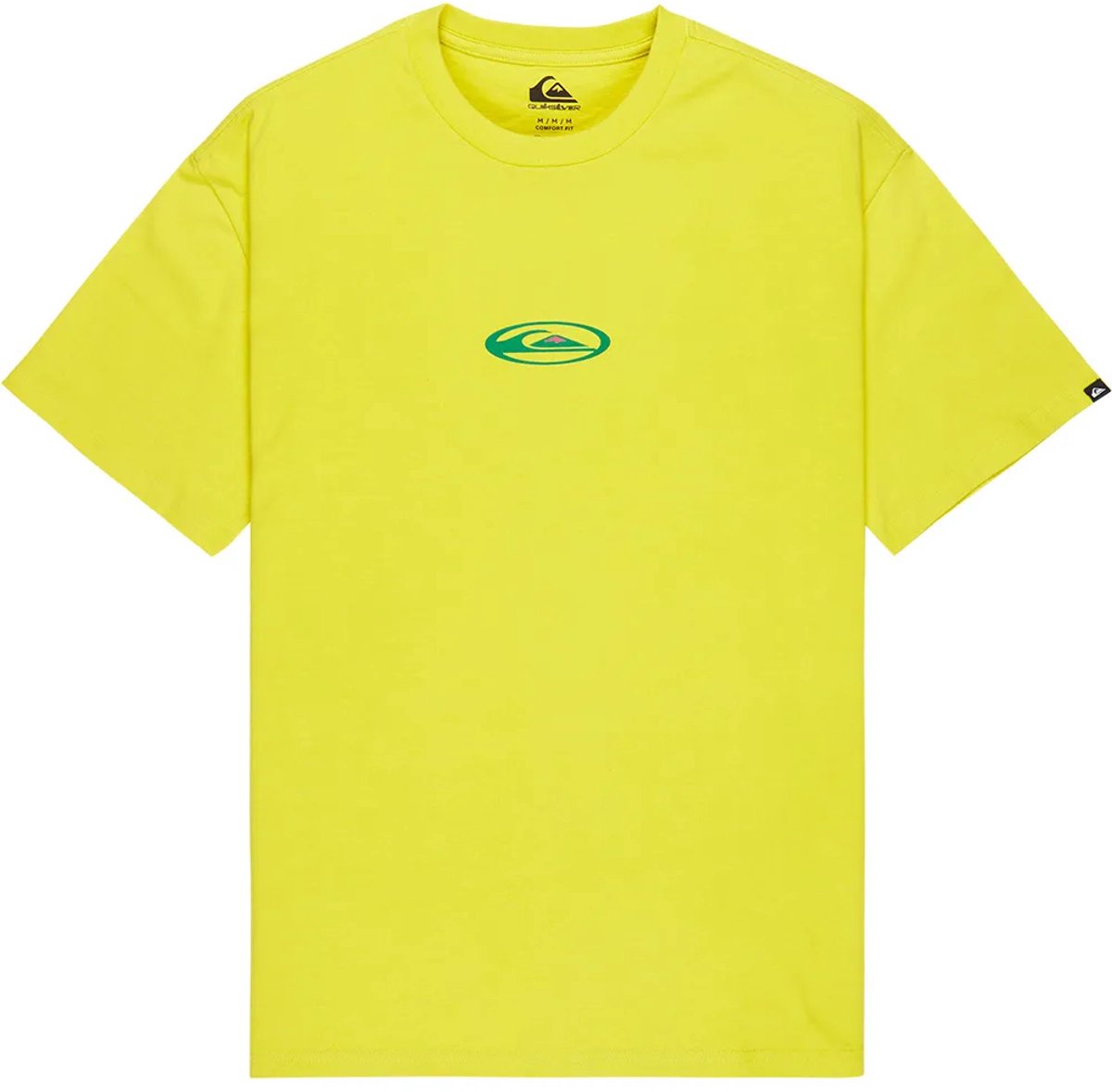 Quiksilver Flowers Surfing T-shirt Met Korte Mouwen L Man Acacia