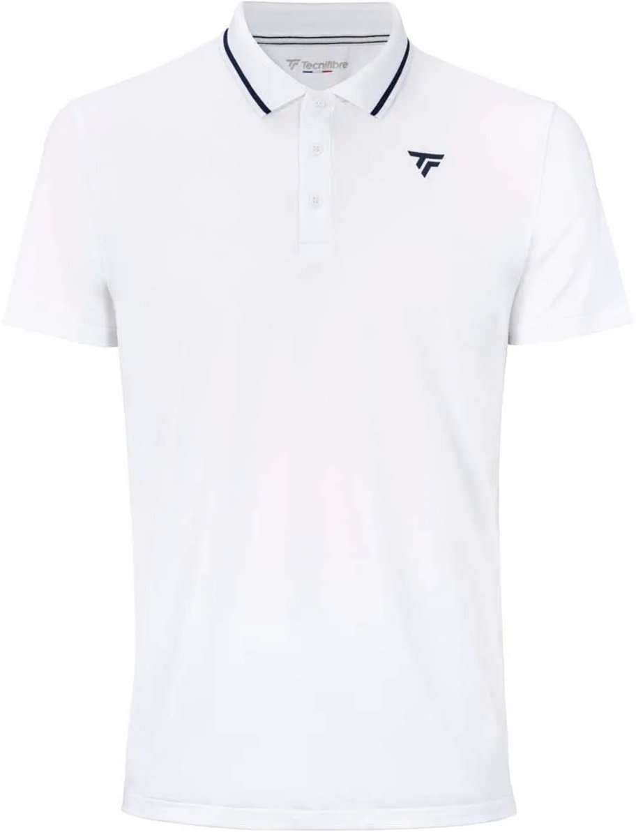 Tecnifibre Team Tech Korte Mouw Poloshirt Wit 8-10 Years Jongen