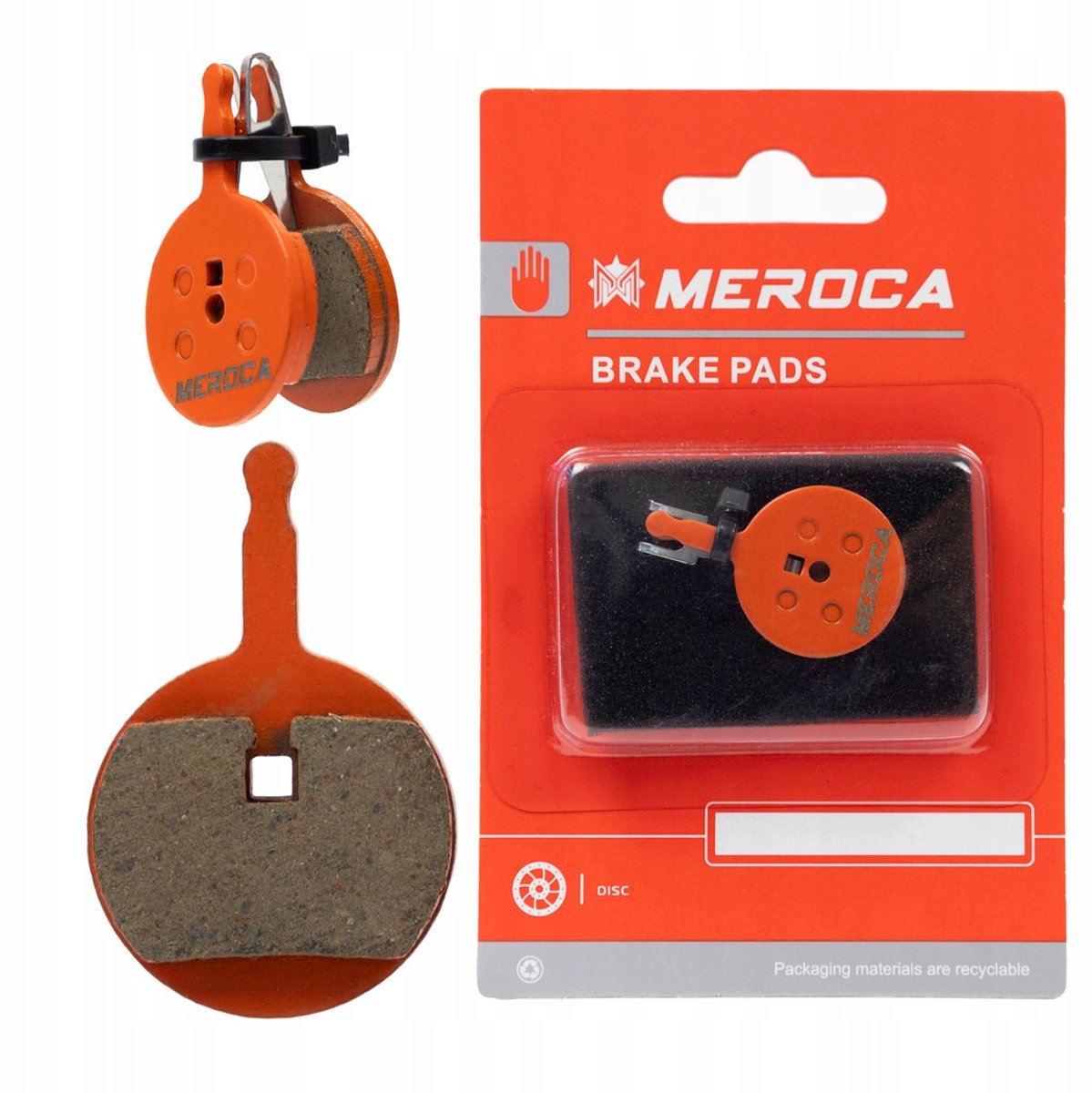 Meroca - Halfmetalen Remblokken - Avid BB5 - MTB/Trekking/E-bike