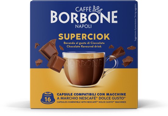 Caffè Borbone Selection - Dolce Gusto - Superciock - 16 capsules