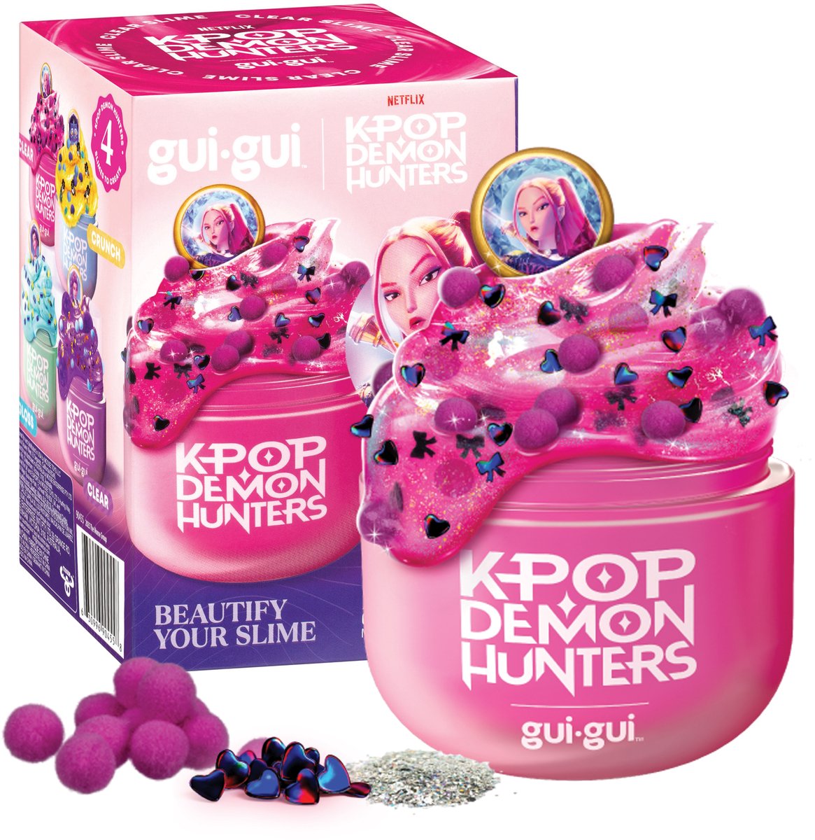 Gui Gui slijm - K-Pop Demon Hunters Mira - Maak je eigen sprankelende, geurende K-Pop slime