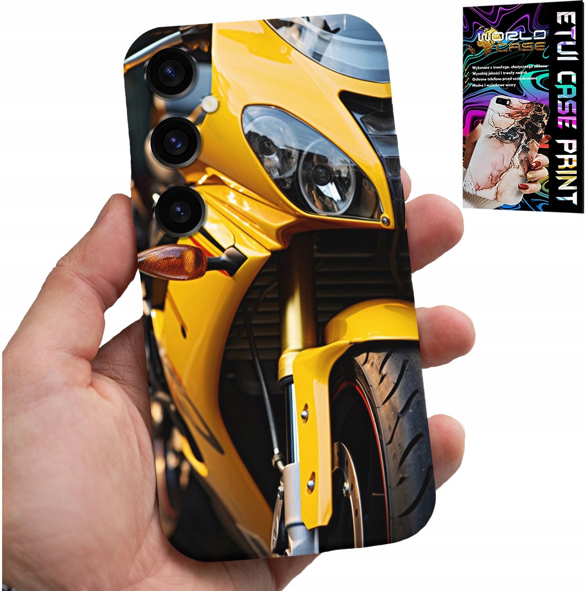 BEHUIZING VOOR SAMSUNG GALAXY A24 4G - MOTORFIETS VENTILATOR ACHTERKANT BEHUIZING