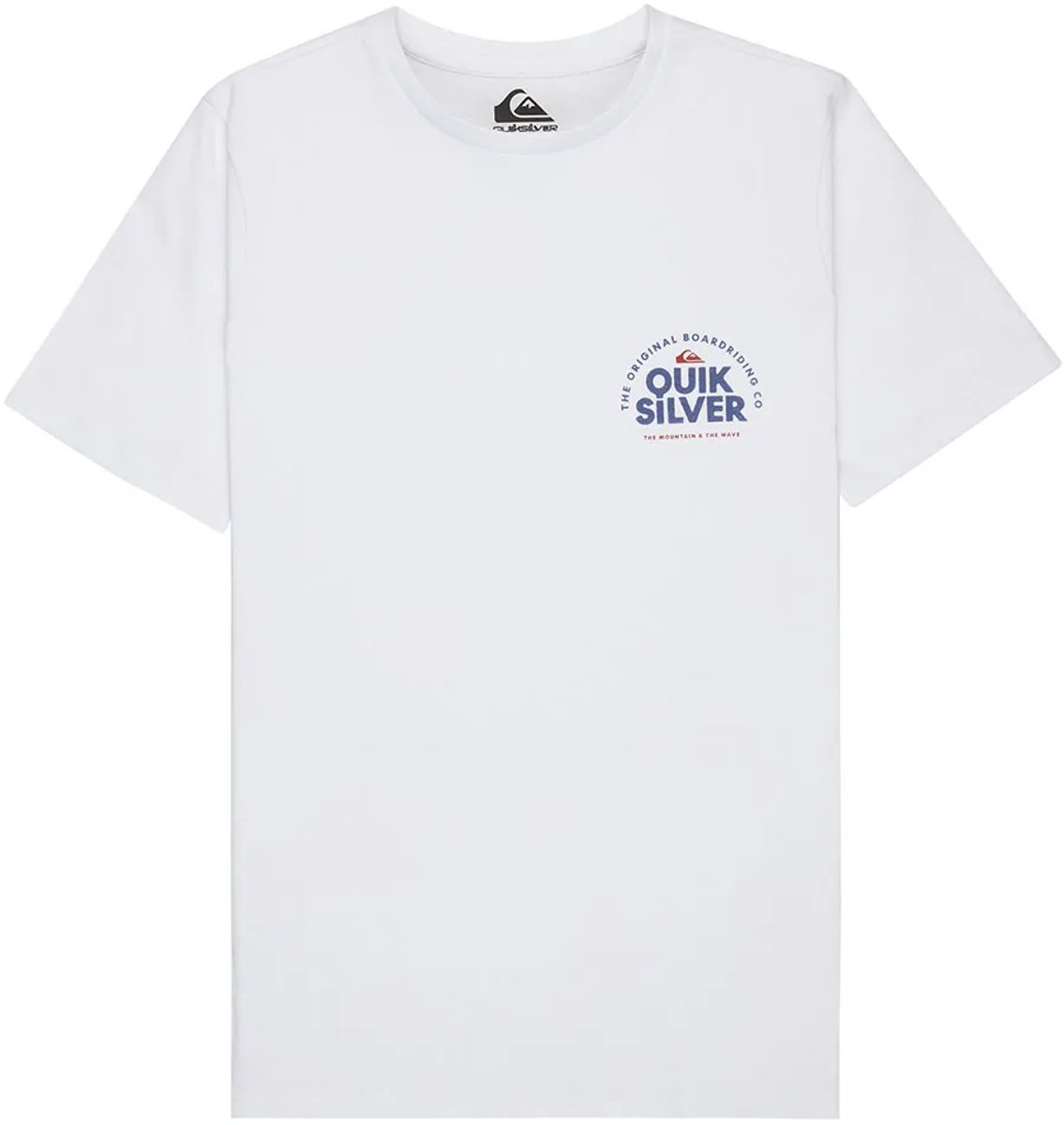 Quiksilver Fundamental Ride T-shirt Met Korte Mouwen 12 Years Jongen Wit