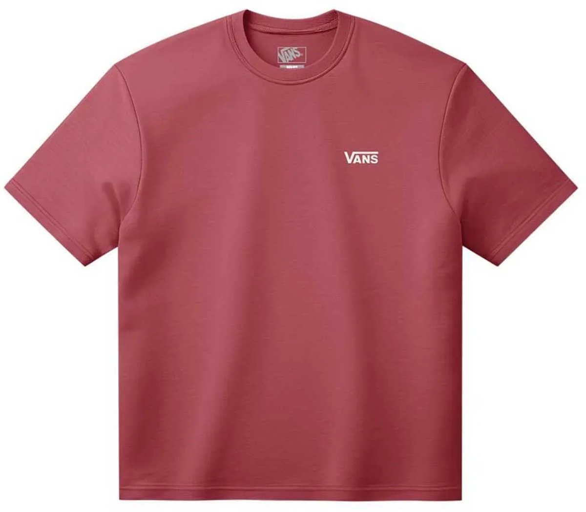 Vans Left Chest T-shirt Met Korte Mouwen S Man Crimson Haze
