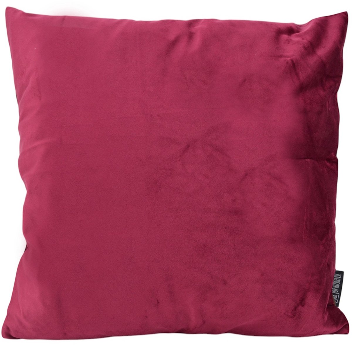 Gek op Kussens! Sierkussen Velvet Wijnrood | 45 x 45 cm | Velvet/Polyester