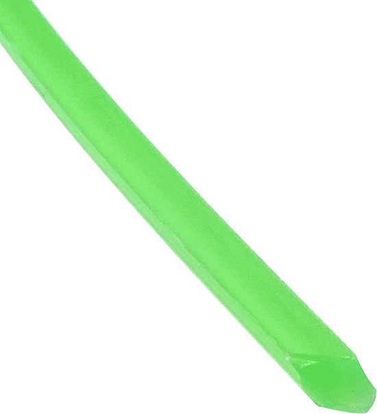 Reserve spoelen set - Trimmer koord - Gazon onderhoud - Vierkante doorsnede - 26 mm x 10 m - Groen — afbeelding 2