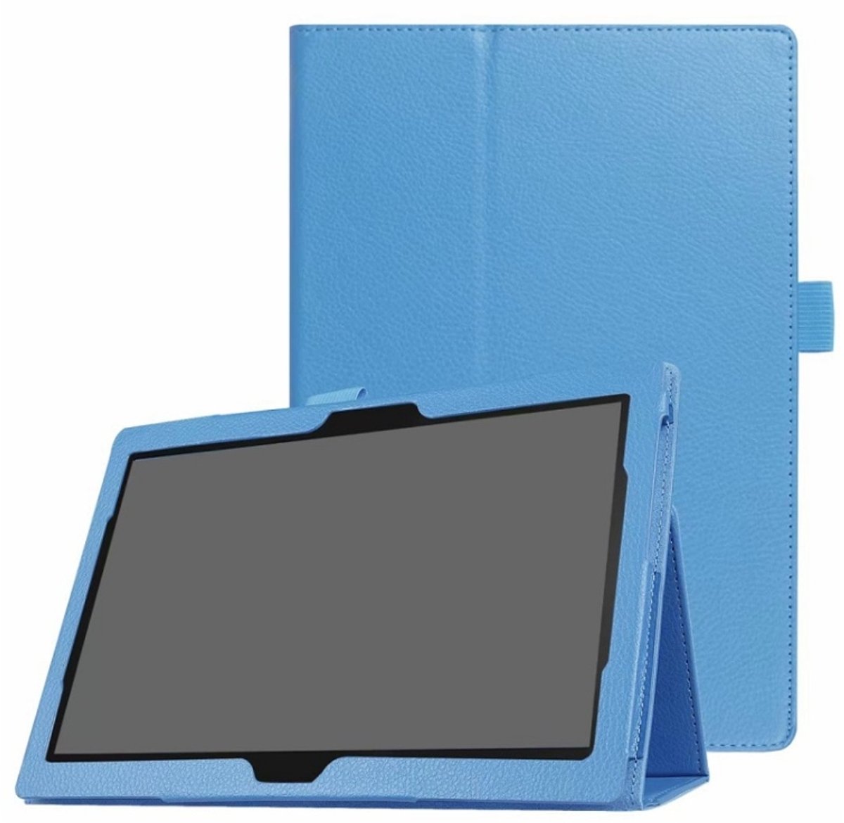 EtuiTab Lenovo M10 Serie - Stand Etui - Blauw - Magnetische Sluiting - Dun en Praktisch