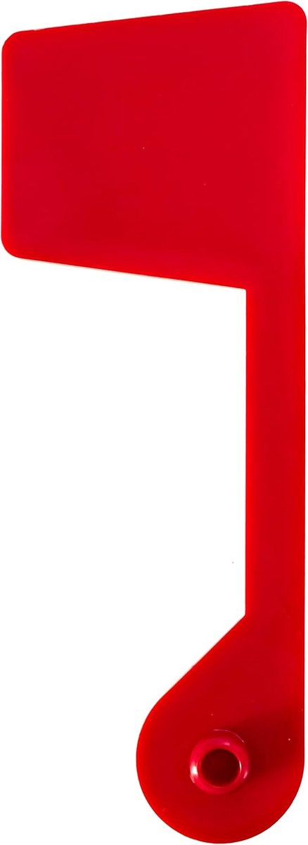 Brievenbusvlag Vervanging - Postvlag Houder - Brievenbus Reparatie - Eenvoudige Installatie Zonder Gereedschap - Past op 3/8 Inch Gat - Rood