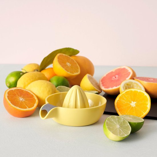 Citruspers - Sapmaker - Verse sappen - Draagbaar design - 200 gram - Geel — afbeelding 2