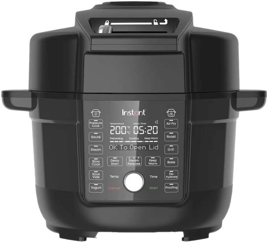 Instant Duo Crisp 6,2L Multicooker Zwart 1500W - Instant - €189,99