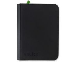 Vault X 4-Pocket Exo-Tec® Zip Binder - Verzamelmap - 160 Kaarten/Zwart