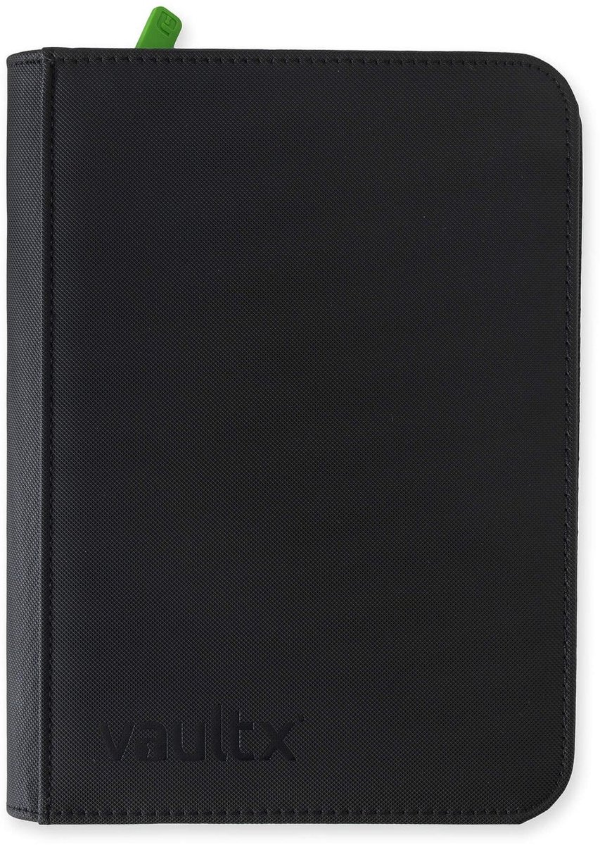 Vault X 4-Pocket Exo-Tec® Zip Binder - Verzamelmap - 160 Kaarten/Zwart