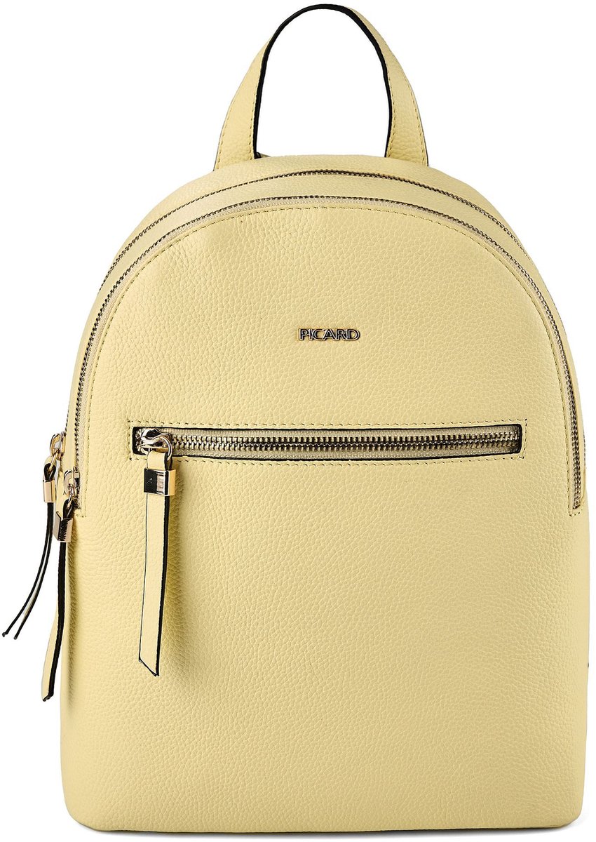 PICARD rugzak Java Citybackpack Vanilla geel