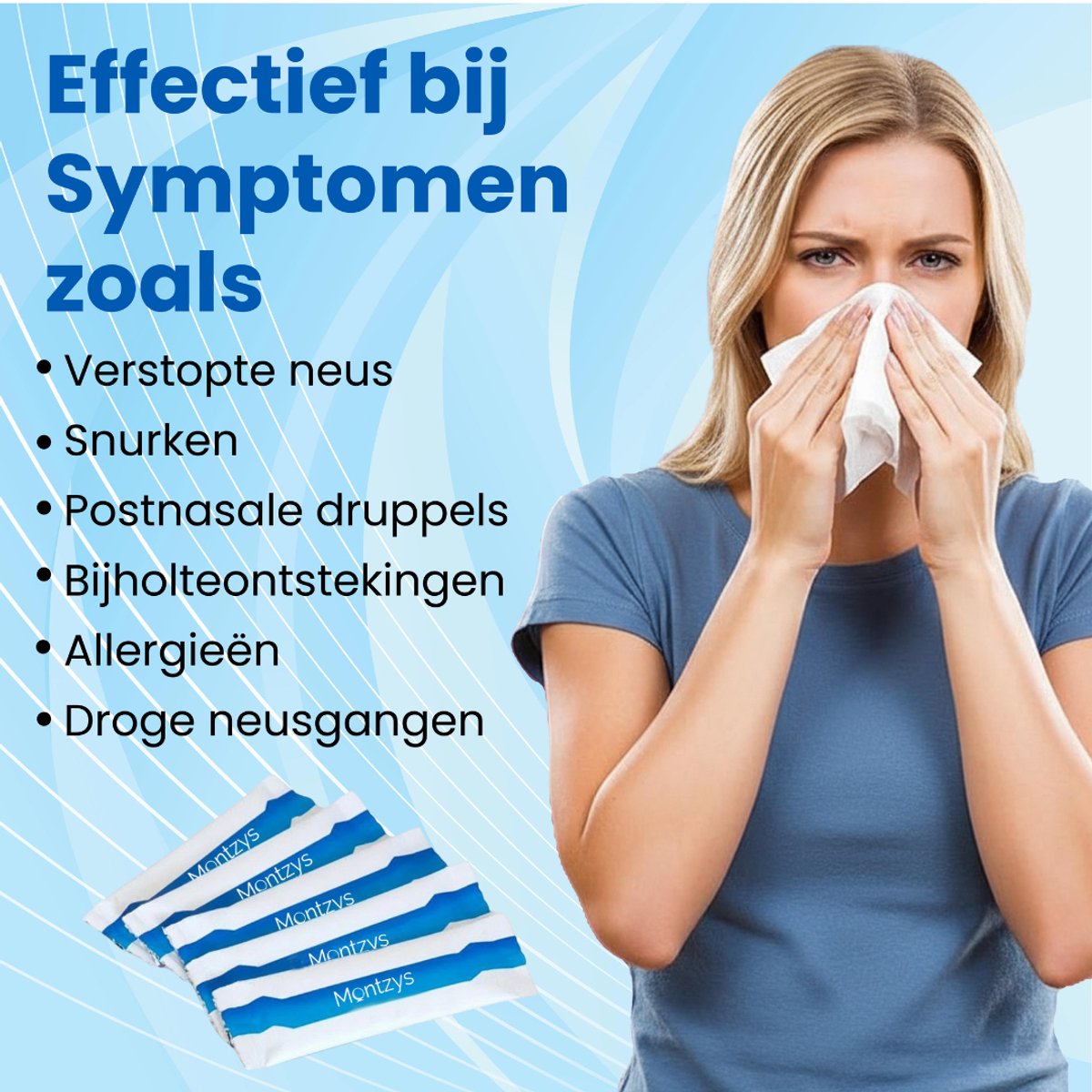 Montzys® Neus Spoelzout Set - 120 Stuks - Geschikt voor Neusreiniger, Neusdouche & Neusspoeler - Neti Pot met Nasaal Zout - voor Kinderen, Baby & Volwassenen — cadeau in Cadeau-ideeën - foto 6