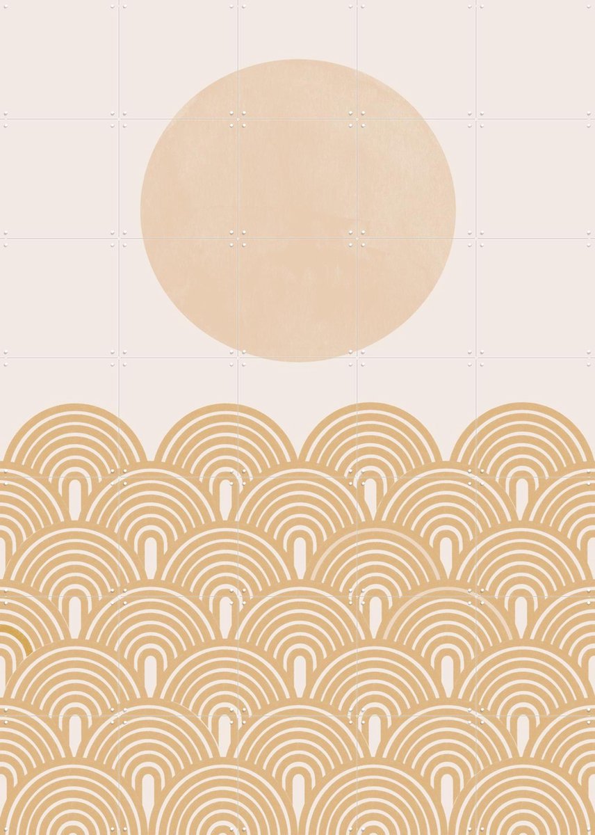 IXXI Retro Summer, The Miuus Studio & Various - 100 x 140 cm - Gratis ophangtool - Grote wanddecoratie en posters - Minimalisme, Vintage, Retro