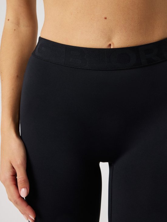 Björn Borg Lange Sportbroek Dames - Sport Tight Vrouwen - Gerecycled Polyester - Zwart - Maat M van Merkloos — afbeelding 4