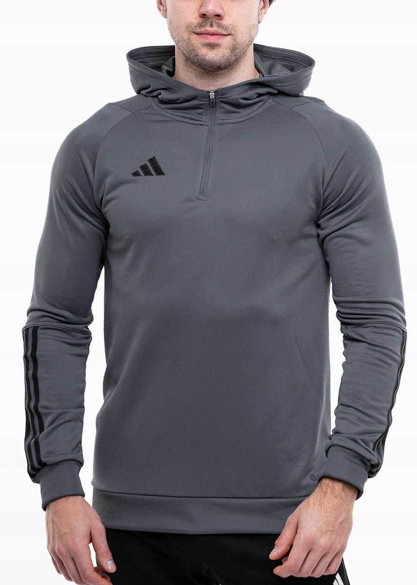 adidas Trui Heren - Tiro 23 - Grijs - Polyester - Maat XXL