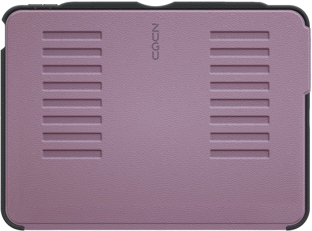 Zugu case Hoesje iPad Air 11 (M2-M4) & Air 10.9 (4th/5th gen) – Verstelbare Magnetische Standaard – Veilige Magnetische Montage – Draadloze Apple Pencil Oplaadcompatibiliteit - Paars