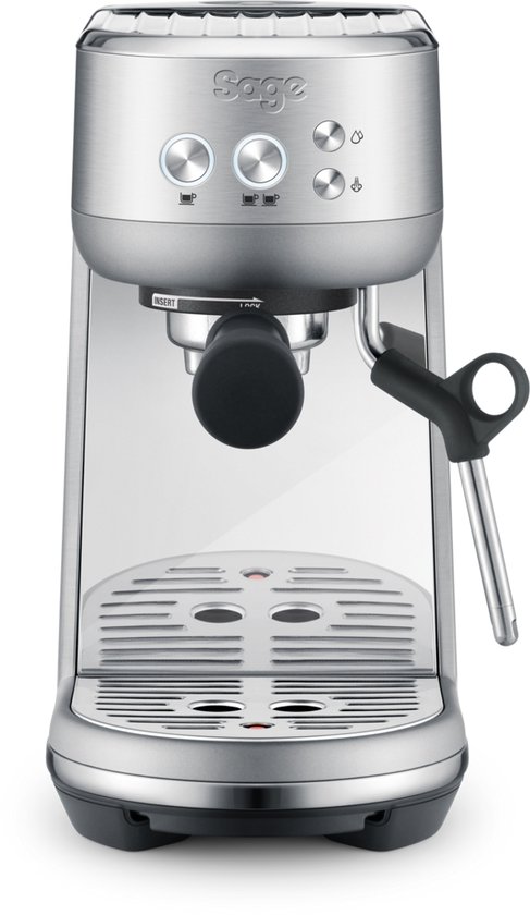 Sage SES450BSS the Bambino Brushed Stainless Steel - RVS - Pistonmachine
