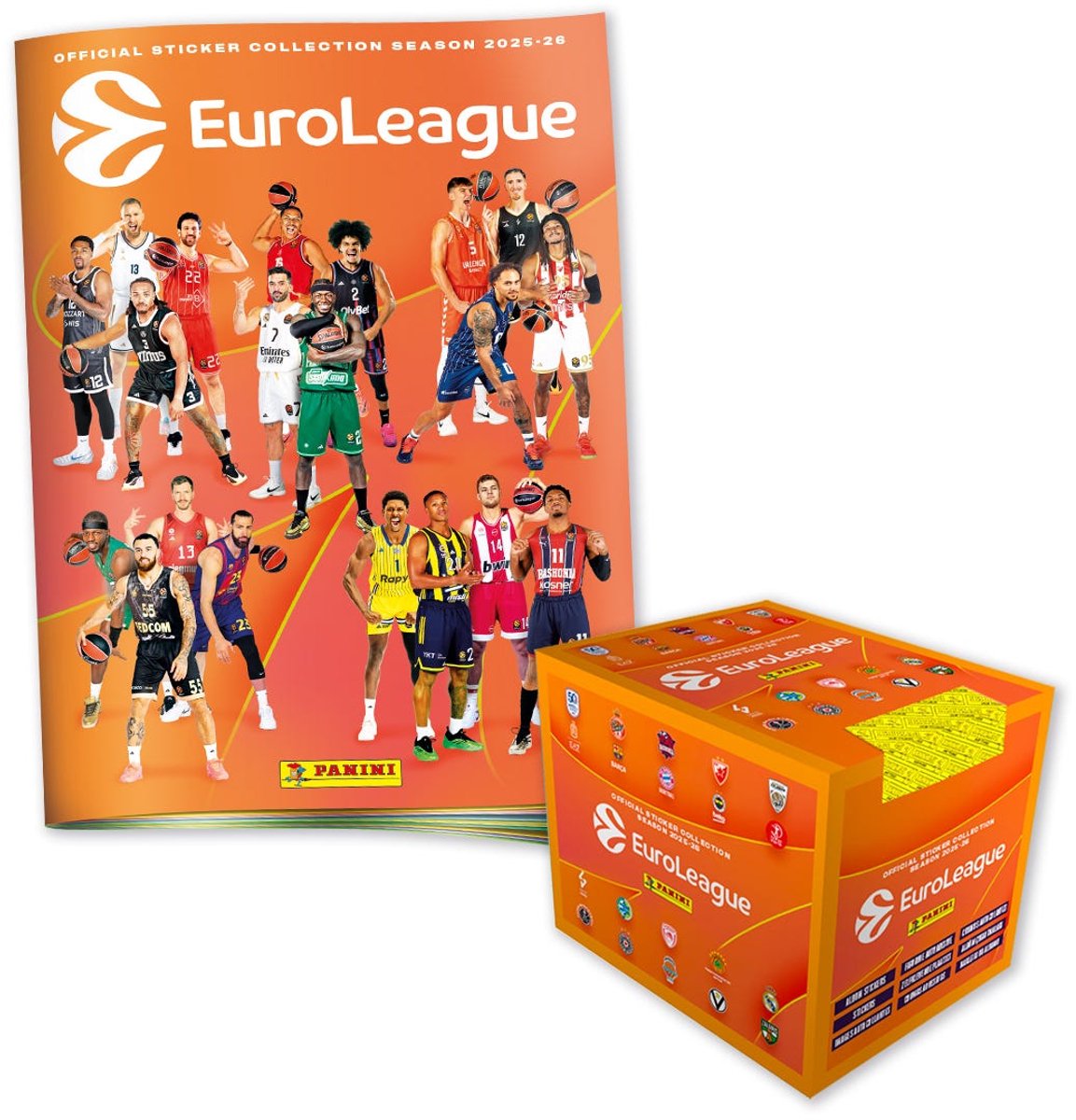 2025-26 Euroleague Sticker Collection Panini - Promo Pack Panini