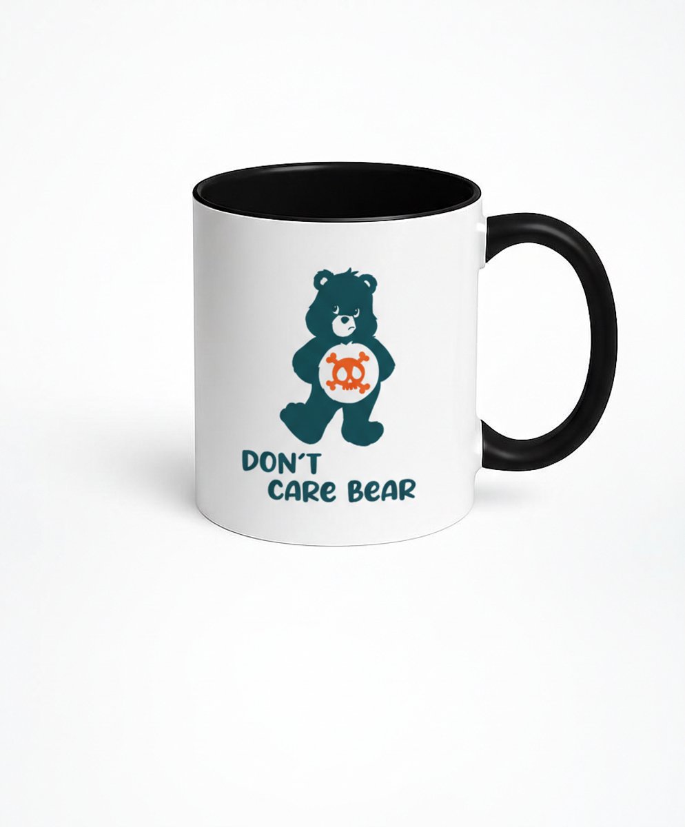Don't Care Bear Mok - Unieke Koffiemok met Leuke Print