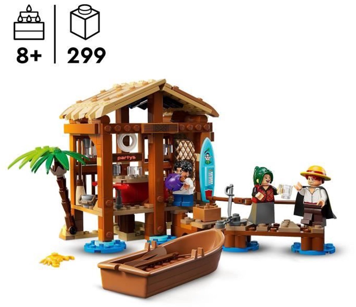 LEGO® ONE PIECE Hut in Windmolendorp Bouwset - 75636 – foto 8