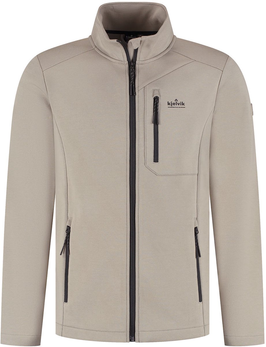 Kjelvik Outdoorvest Patrik Donker Zand