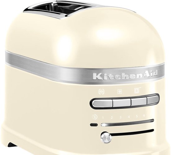 Kitchenaid Broodrooster - Artisan - Toaster met 2 sleuven en verwijderbaar kruimelbakje - Wit