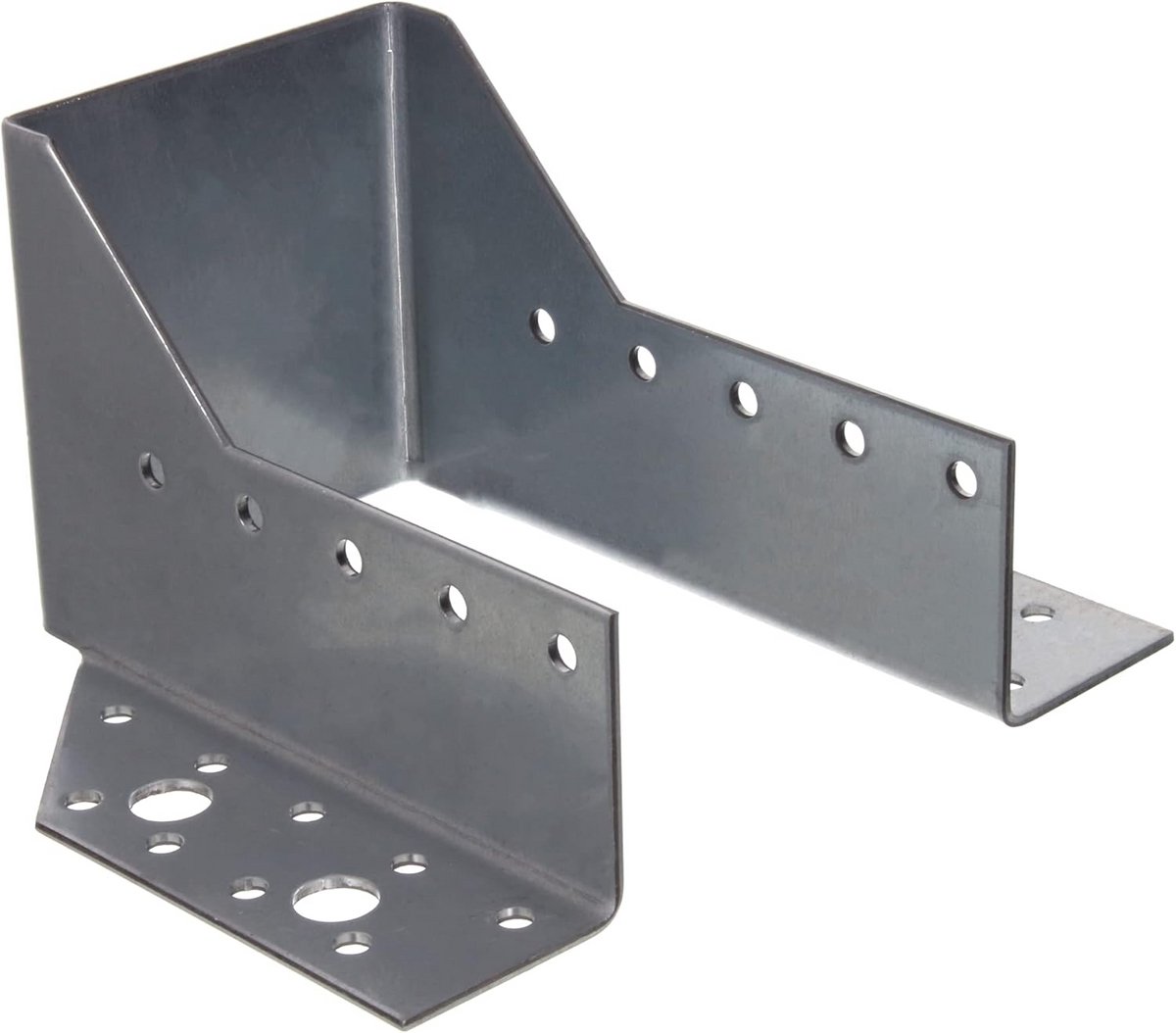 Set van 2 Balkschoenen Verzinkt Staal 150x40 mm voor Houtverbindingen