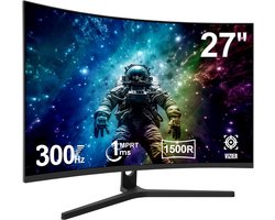 REN® Gaming Monitor 240hz - Gaming Monitor - Zwart - 18cm x 62cm x 45cm