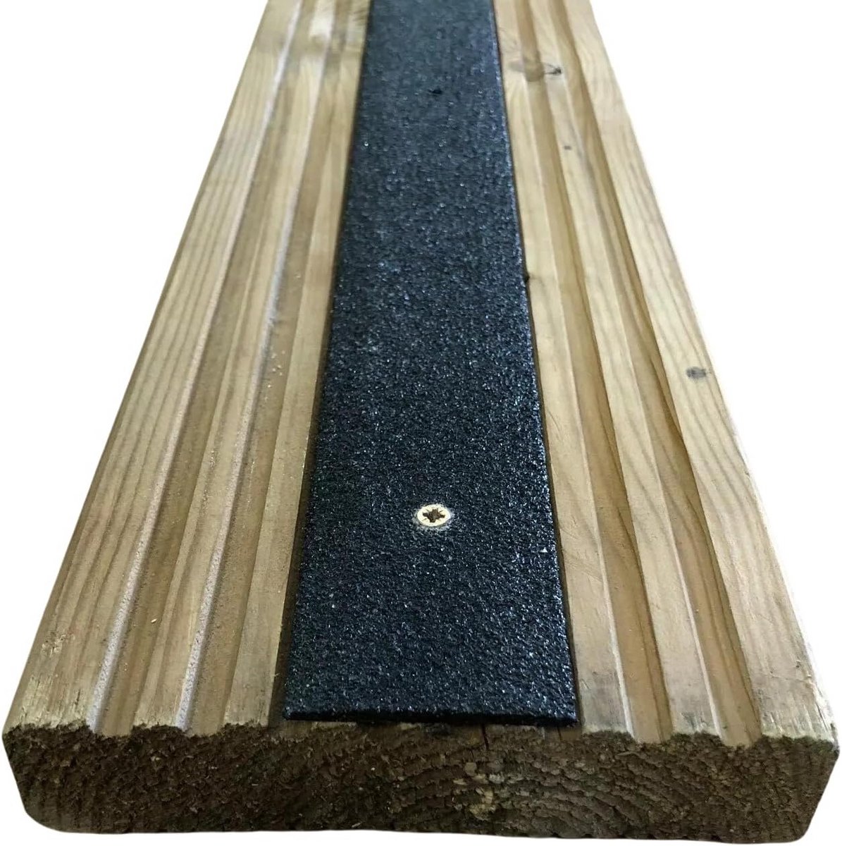5x Antislip Traanplaat Strips voor Buitenplanken Douglas 600mm GRP Zwart