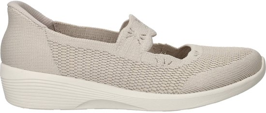 Skechers Arya Slip-Ins Ballerina's - Femmes - Beige - Taille:41