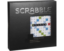 Scrabble Deluxe Spel - Klassiek Woordspel met Draaiplateau