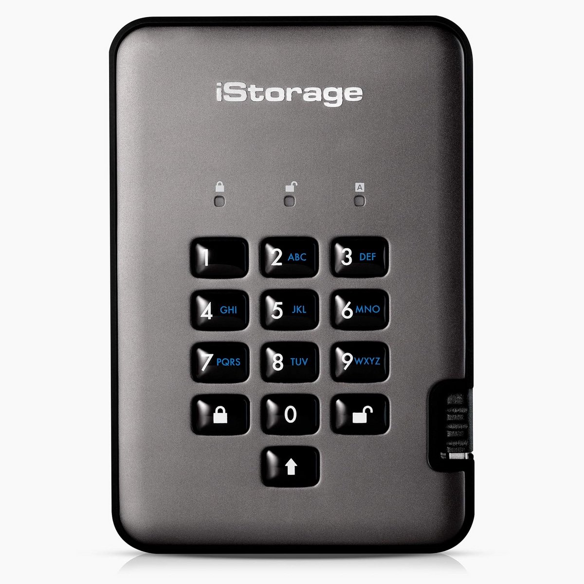 Beveiligde Externe Harde Schijf 500 GB met PIN Code en Hardware Versleuteling
