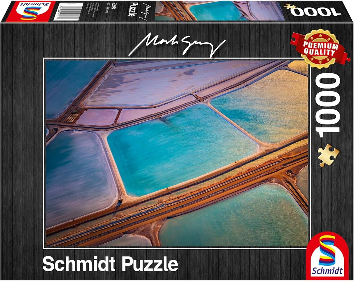 1000 Stuks Puzzel Pastel Kleuren Uniek Ontwerp - Kwaliteit Puzzel