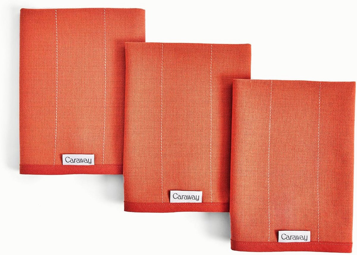 Set van 3 Linnen Theedoeken Zeer Absorberend en Pluisvrij
