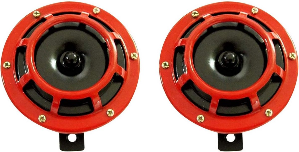 Krachtige Dubbele Luchthoorn Set 12V voor Auto, Vrachtwagen, Boot en Motorfiets