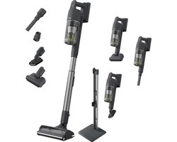 AEG AP91AB21DG Animal 9000 - Steelstofzuiger draadloos met 4 opzetstukken - Voor huisdieren - Lange accuduur tot 90 min - 360° LED-verlichting - Krachtig - Sterke zuigkracht - Vacuum cleaner - Dierenhaar - Draadloos zonder zak - Zonder zak op accu