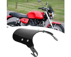 Voorruit Motorfiets, Motorbescherming 28x19x7cm - Winddicht, Antikras - Geschikt voor 5-7 inch Koplamp - Vervanging Motoraccessoire