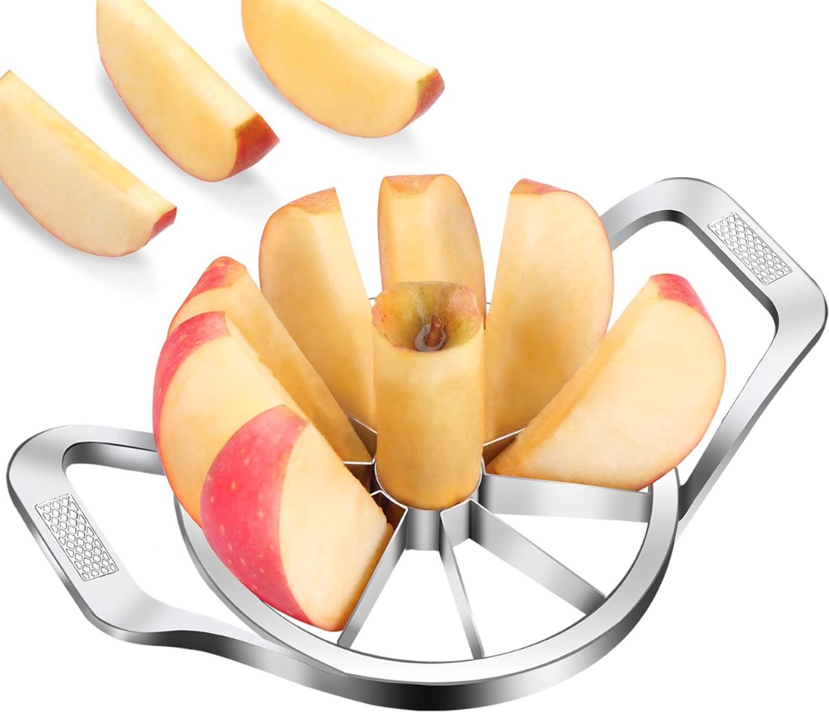 MIRA® Appelsnijder - Appel Snijder - Zilver - 20cm x 13cm x 6cm