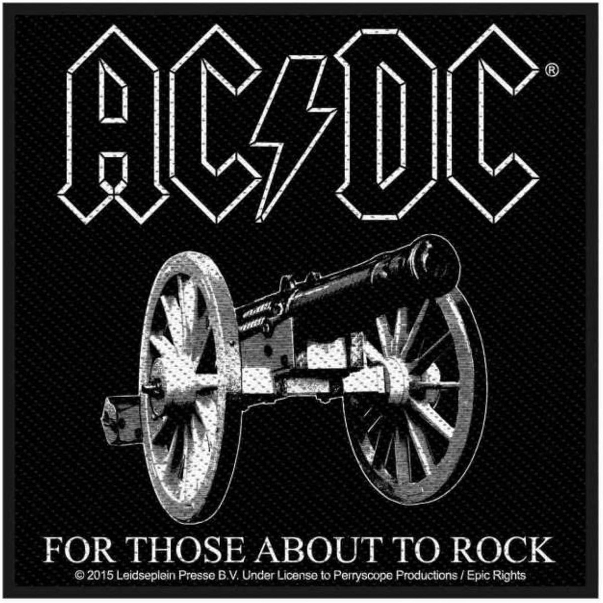Grote Strijker Patch voor Kleding - Rock Muziek Thema