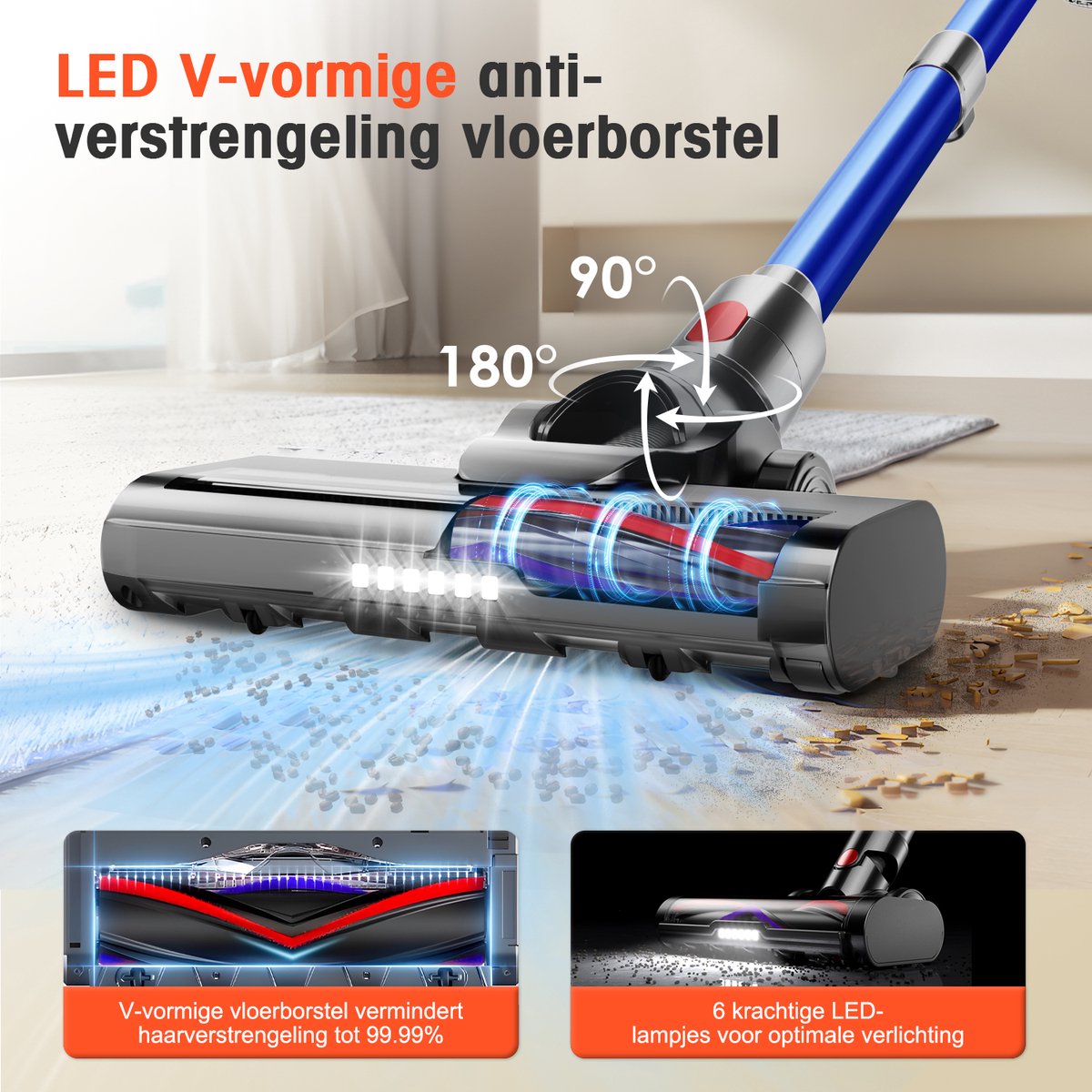 Elekiatech Steelstofzuiger - 35000Pa - 300W Steelstofzuiger - afbeelding 2