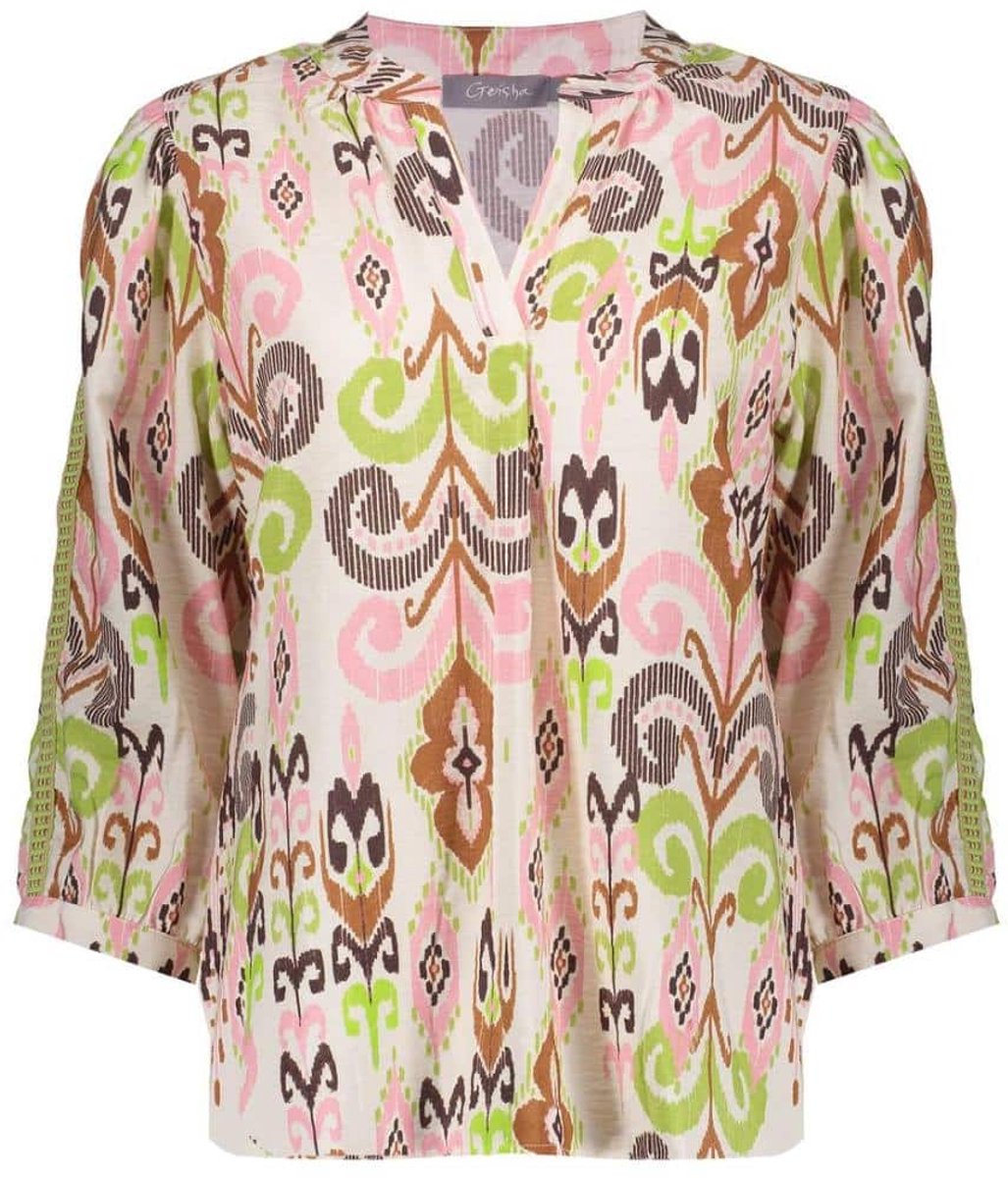 Geisha dames shirt 63218-20 maat 3XL
